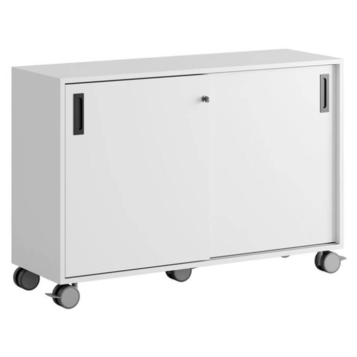 100-MOSM-12070505C271002-Skjutdorrskap-120x40x72cm-vit-monterad-svarta-handtag-hjul-svart-gra-2st-broms-2st-obramsade-underrede